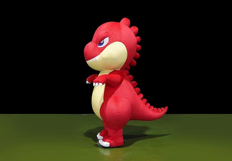 Dinosaur mascot costume