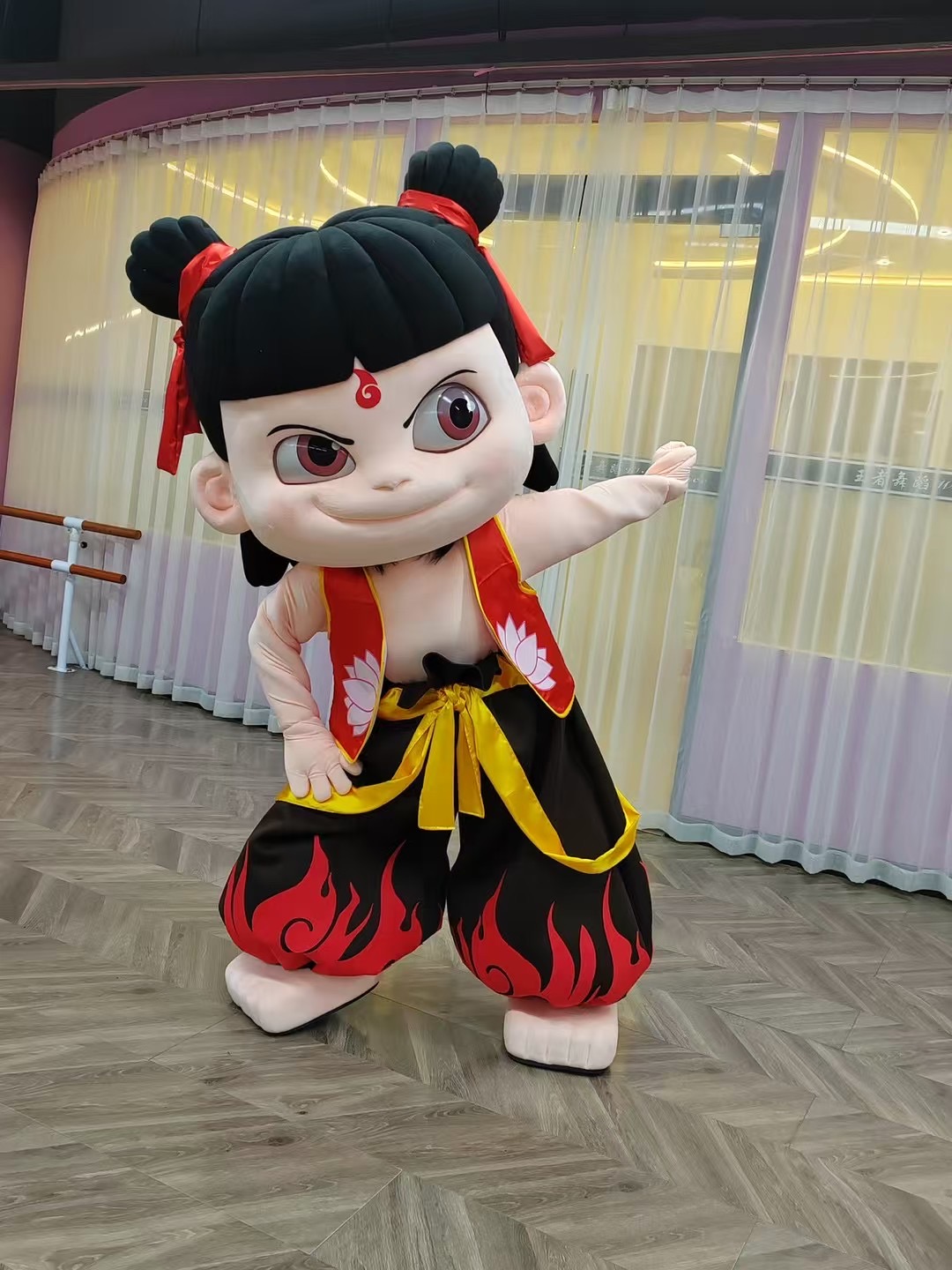 Nezha doll clothing customization, mascot IP doll clothing OEM source factory