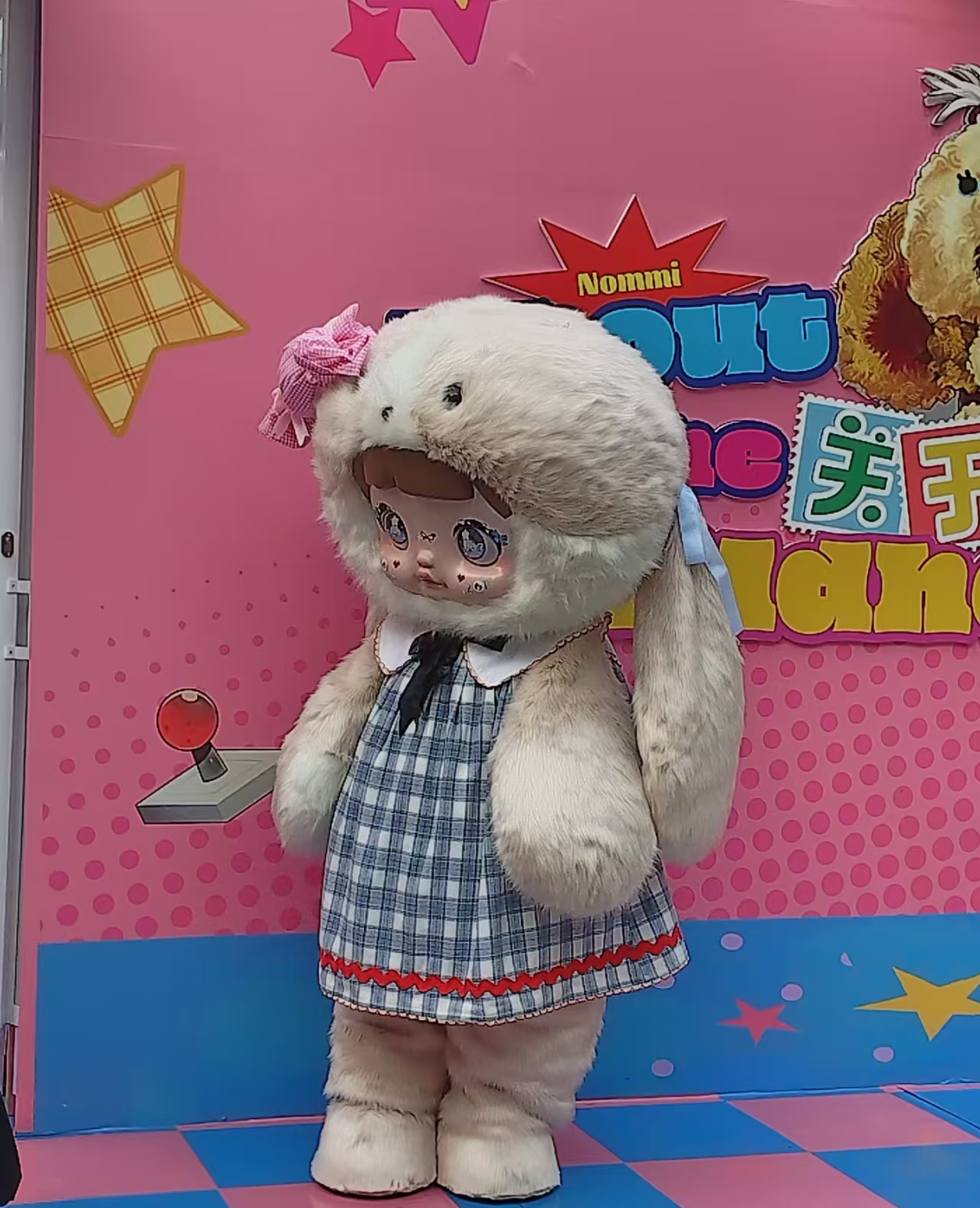 Bear cartoon mascot plush toy custom factory China