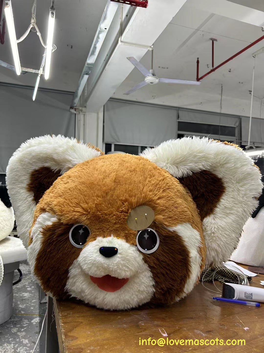  Raccoon mascot Costome  head、