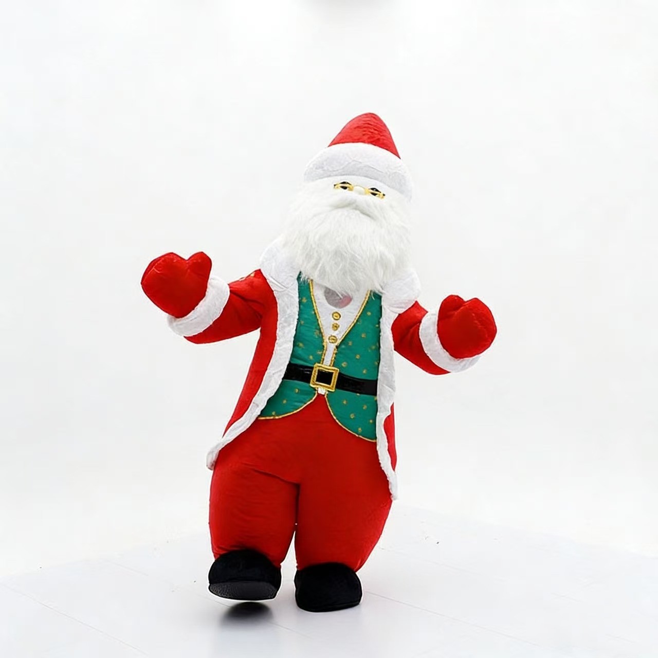  Inflatable santa mascot costume