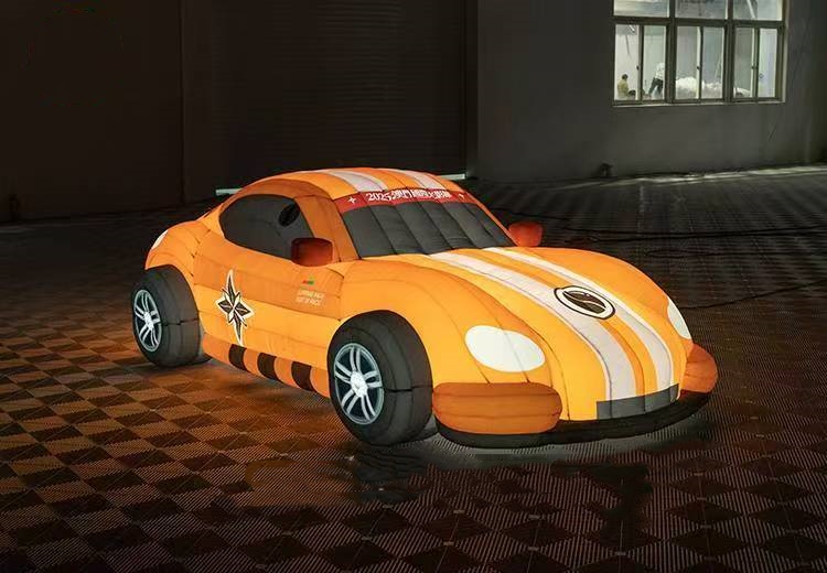 Inflatable car