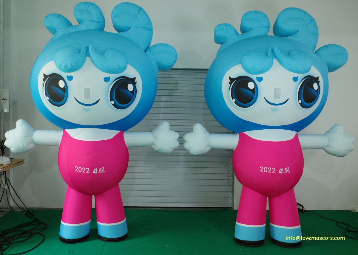 Inflatable terracotta army costume