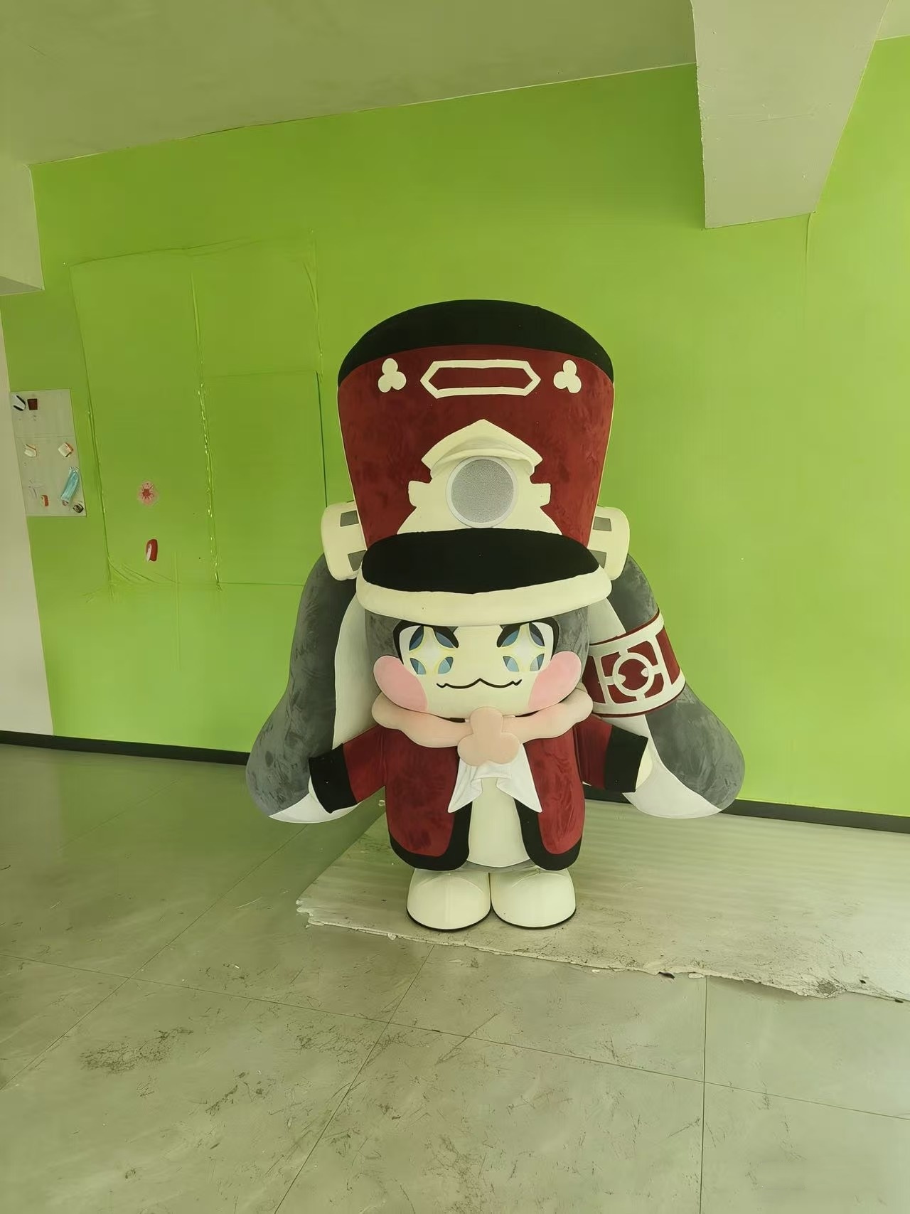 Custom-made Pom-Pom costume 