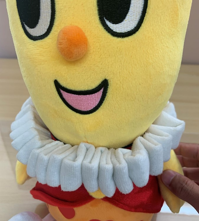 Happy turn mascot toy