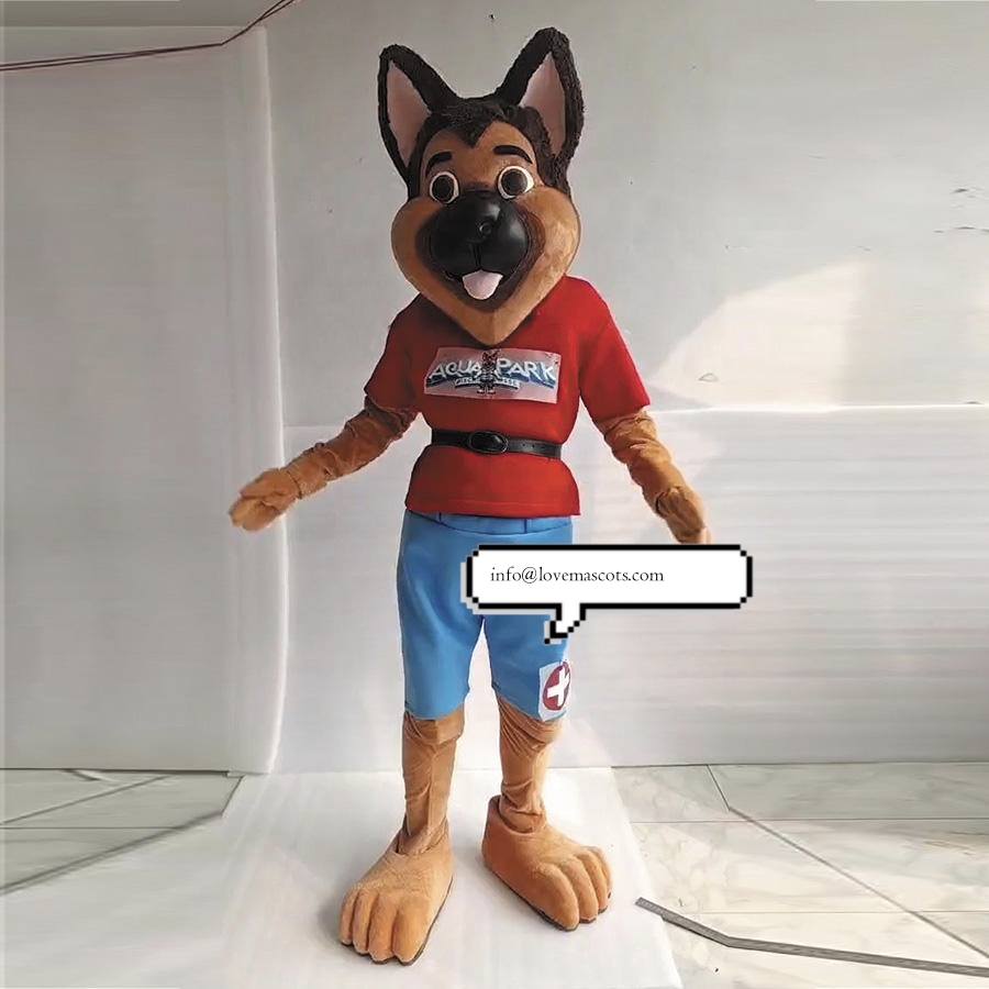 Factory Mascot Costume 3D Design Character Animal Bubble Carving Cartoon Dog
