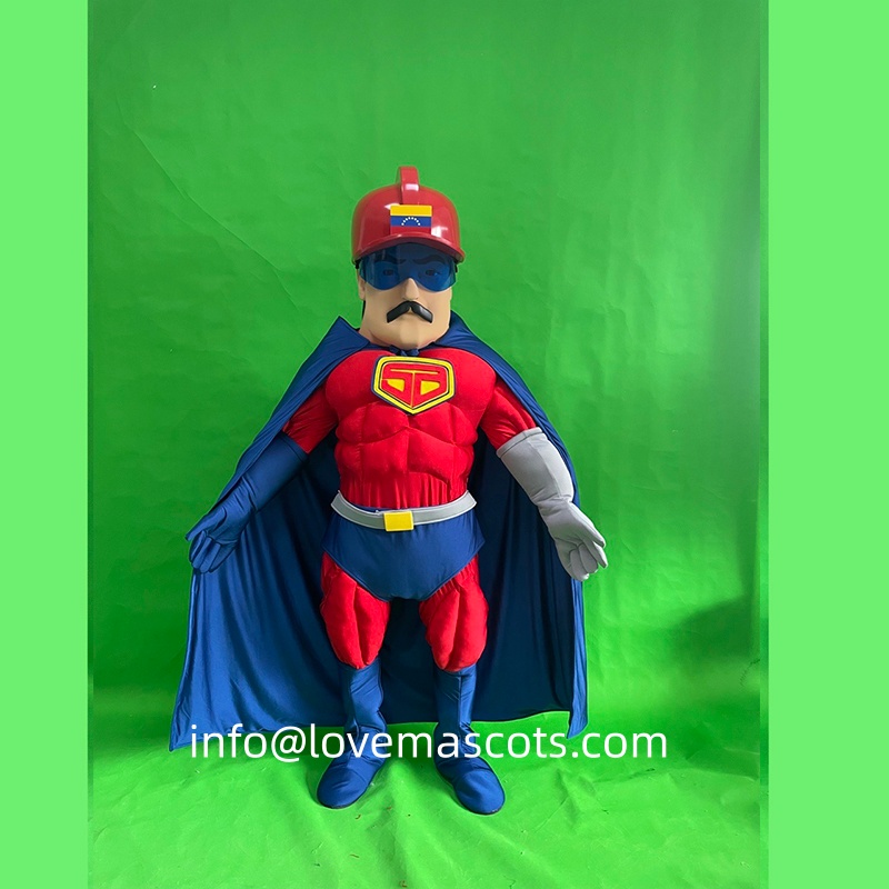 Customized Popular Funtoys Walking Muscle Men Mascot Costume Cartoon Animal Character Mascot Costume for Adults